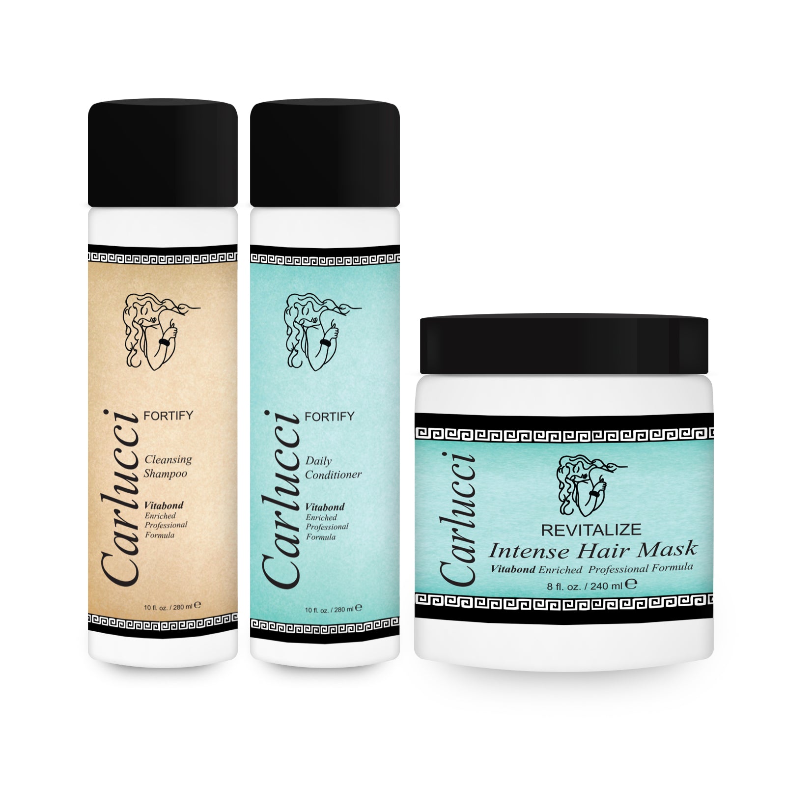 Fortify and Revitalize Shampoo, Conditioner and Mask Bundle